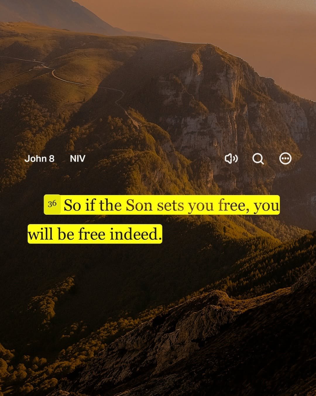 bible 게시물 이미지: John 8:36