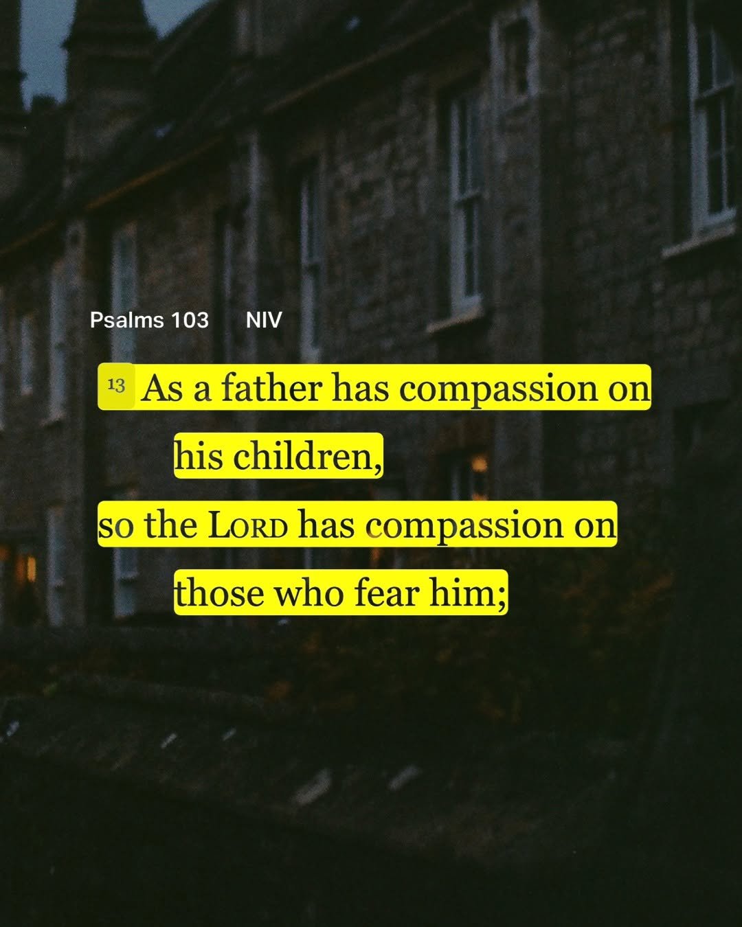 bible 게시물 이미지: Psalms 103:13