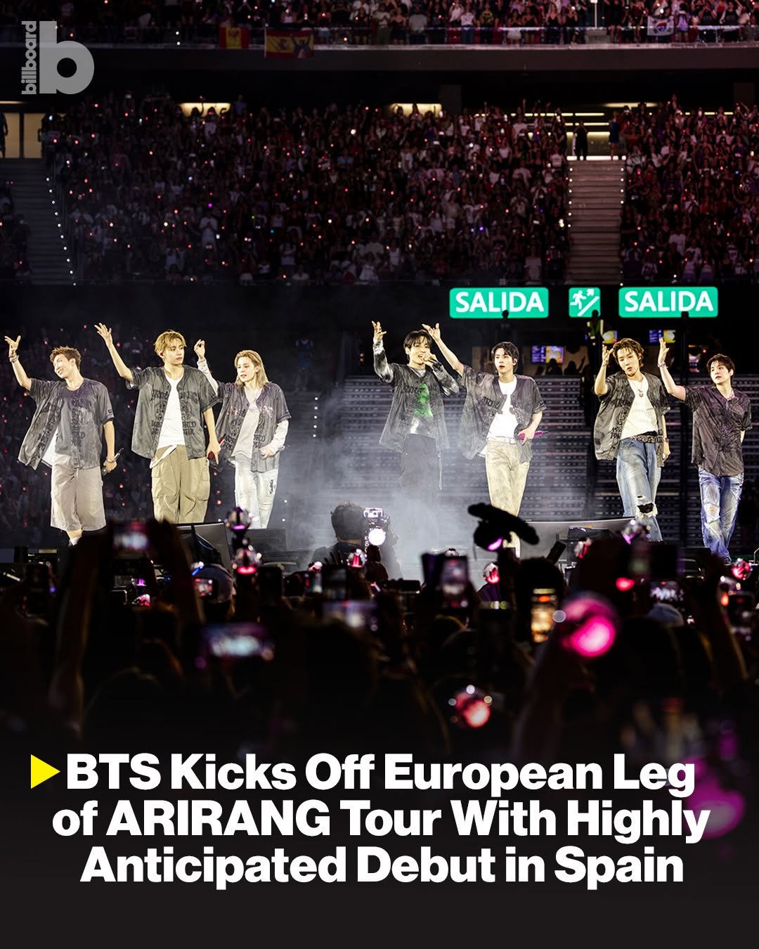 BTS Kicks Off European Leg of ARIRANG Tour With Highly Anticipated Debut in Spain