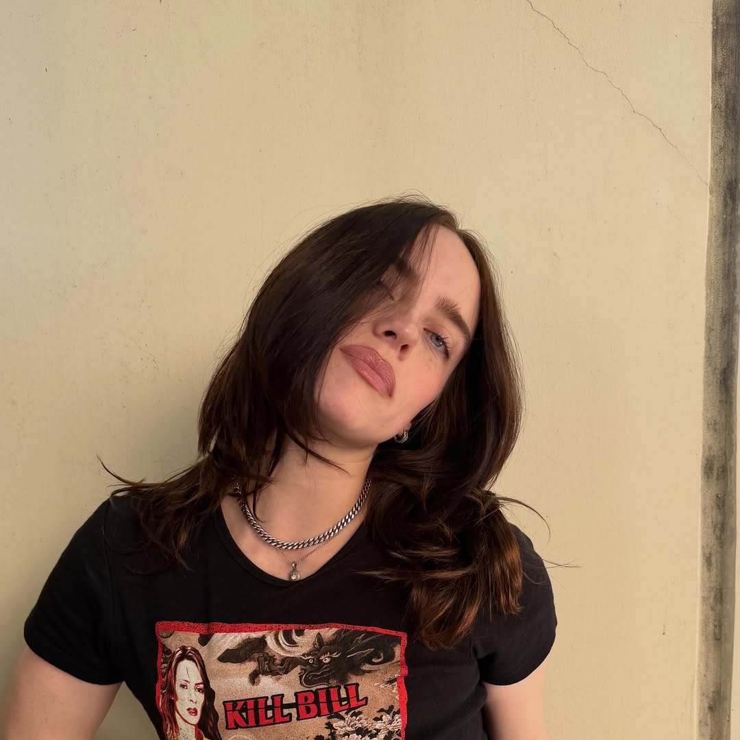 Photo by BILLIE EILISH on April 26, 2026. May be an image of text.