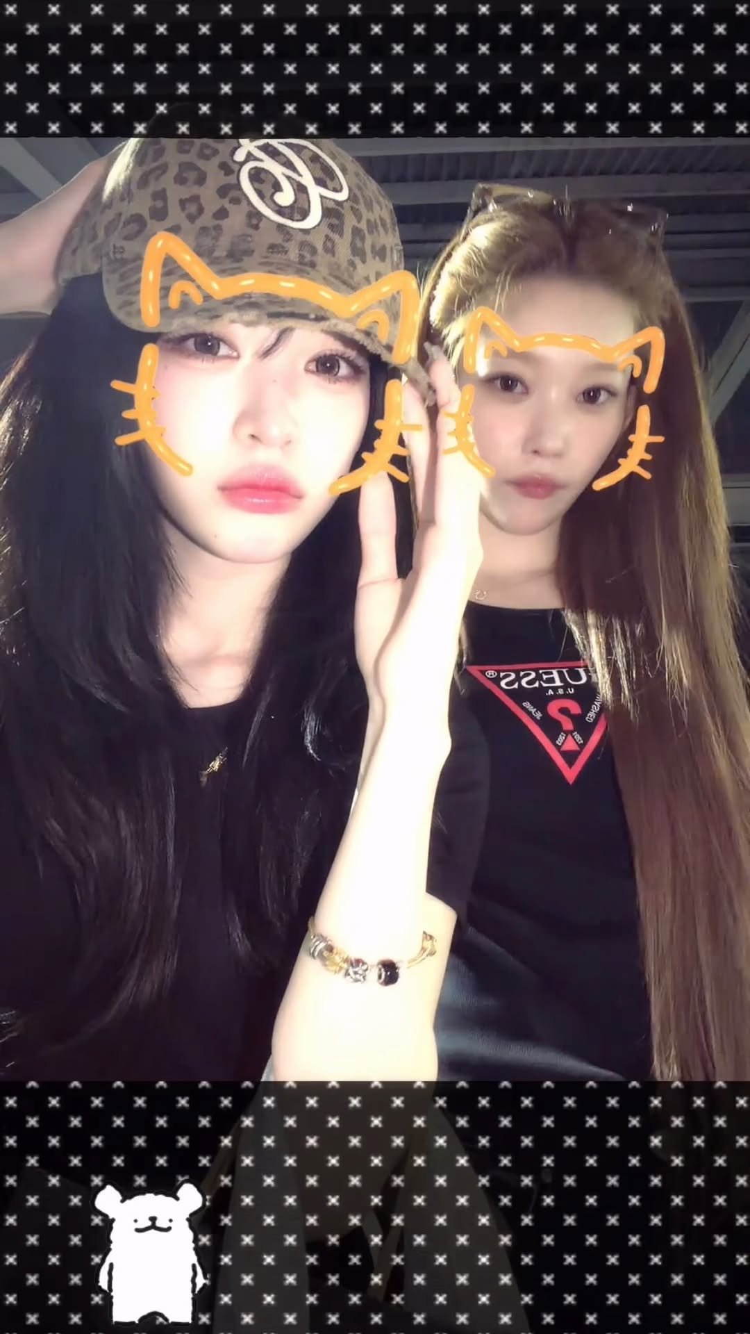 billlie.official 게시물 이미지: 🤧😄🎶 #TSUKI #HARUNA #Billlie #빌리