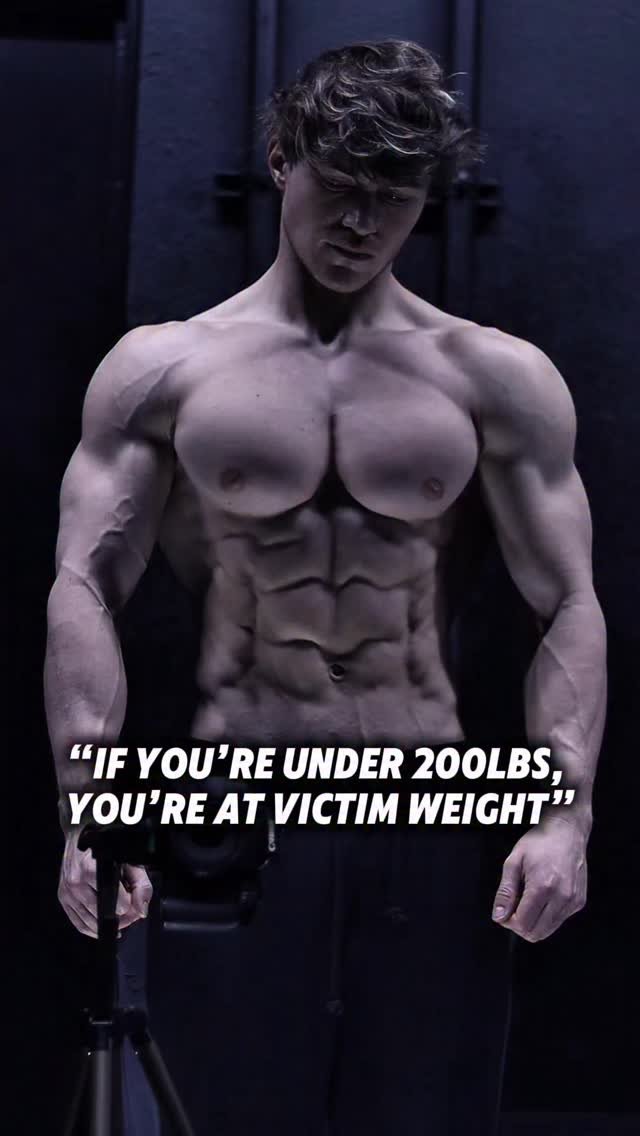 bjarnson_fitness 게시물 이미지: If I were 200lbs I would be a fat mess 😂...