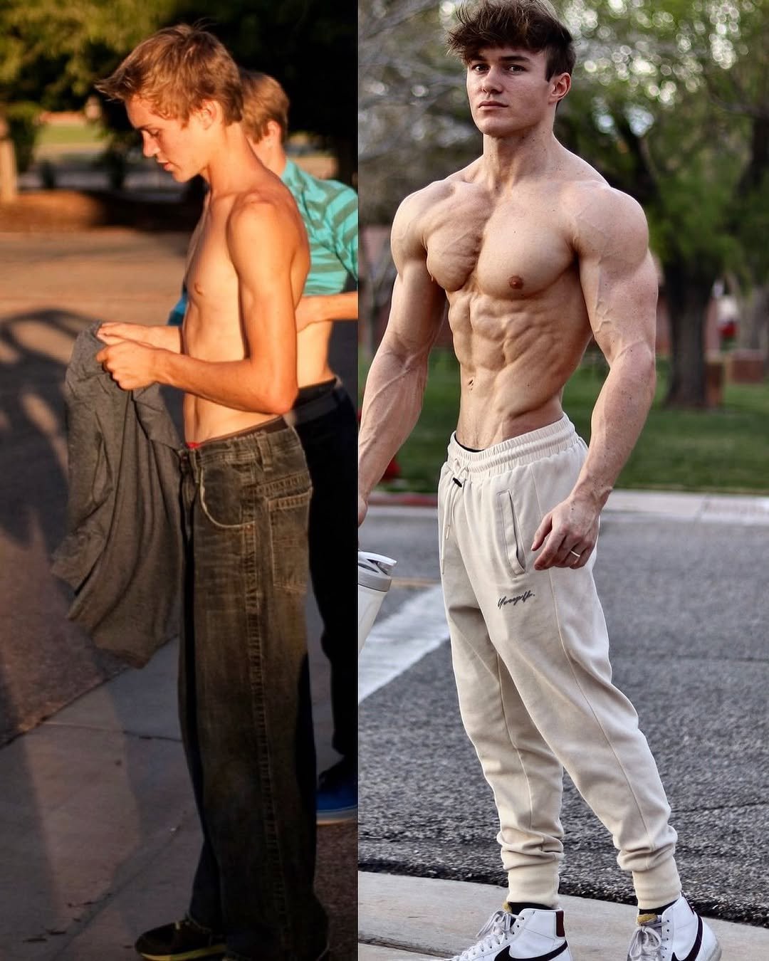 bjarnson_fitness 게시물 이미지: 10 year natural transformation 💪😈
-Pic on the...
