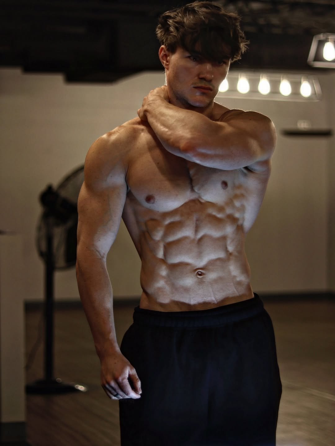 Photo shared by Jason Bjarnson on April 26, 2026 tagging @dfyne.official. May be an image of one or more people, biceps, people bodybuilding, sportswear and text.