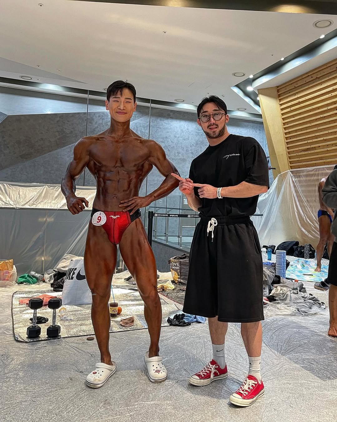 Photo shared by 운동하는윰점장 on October 20, 2023 tagging @kang.mj_frame.