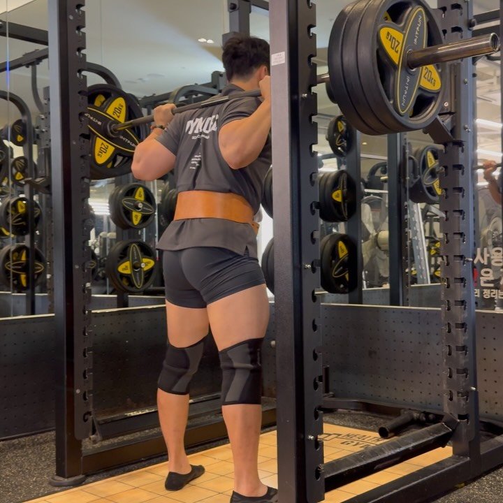 blackbono_bonggil 게시물 이미지: @gymwork_official 에서 보내주신 티셔츠 입고 하체

스쿼트 3장...