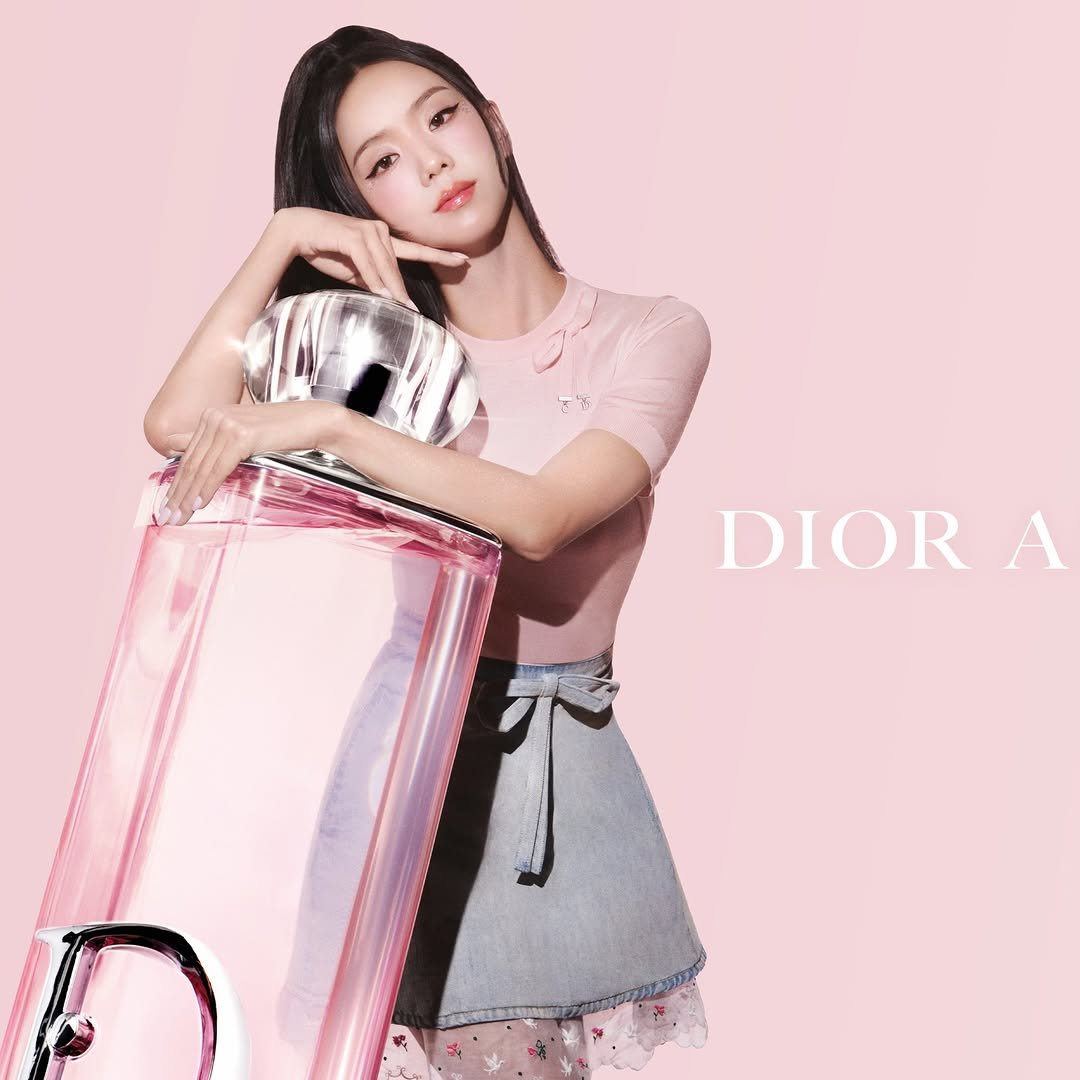 Photo shared by BLISSOO on December 28, 2025 tagging @diorbeauty, and @sooyaaa__. May be an image of perfume, poster and text that says 'DIOR A'.