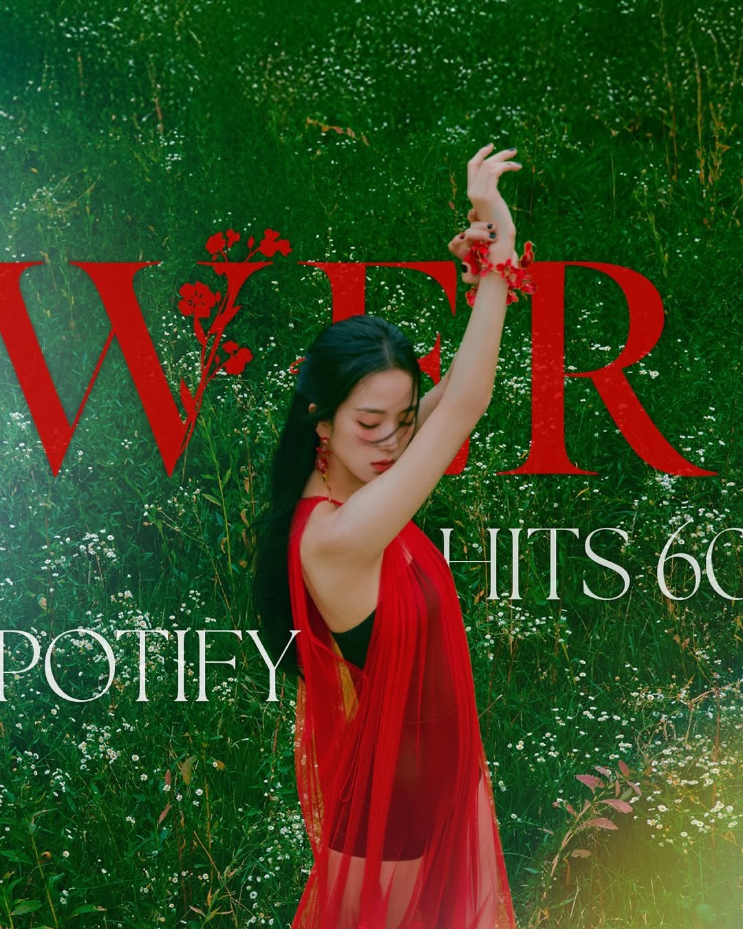 Photo shared by BLISSOO on January 13, 2026 tagging @sooyaaa__. May be an image of ‎poster, magazine and ‎text that says '‎ا HITS 60 OTIFY‎'‎‎.