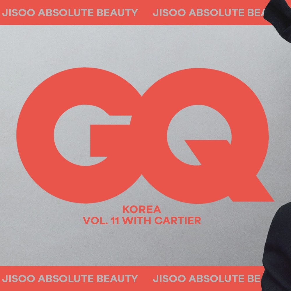 Photo shared by BLISSOO on November 05, 2025 tagging @cartier, @gq_korea, and @sooyaaa__. May be an image of one or more people, makeup, lipstick, hair, poster, magazine and text that says 'JISOO ABSOLUTE BEAUTY JISOO ABSOLUTE BE GO KOREA VOL. 11 WITH CARTIER JISOO ABSOLUTE BEAUTY JISOO ABSOLUTE BE'.