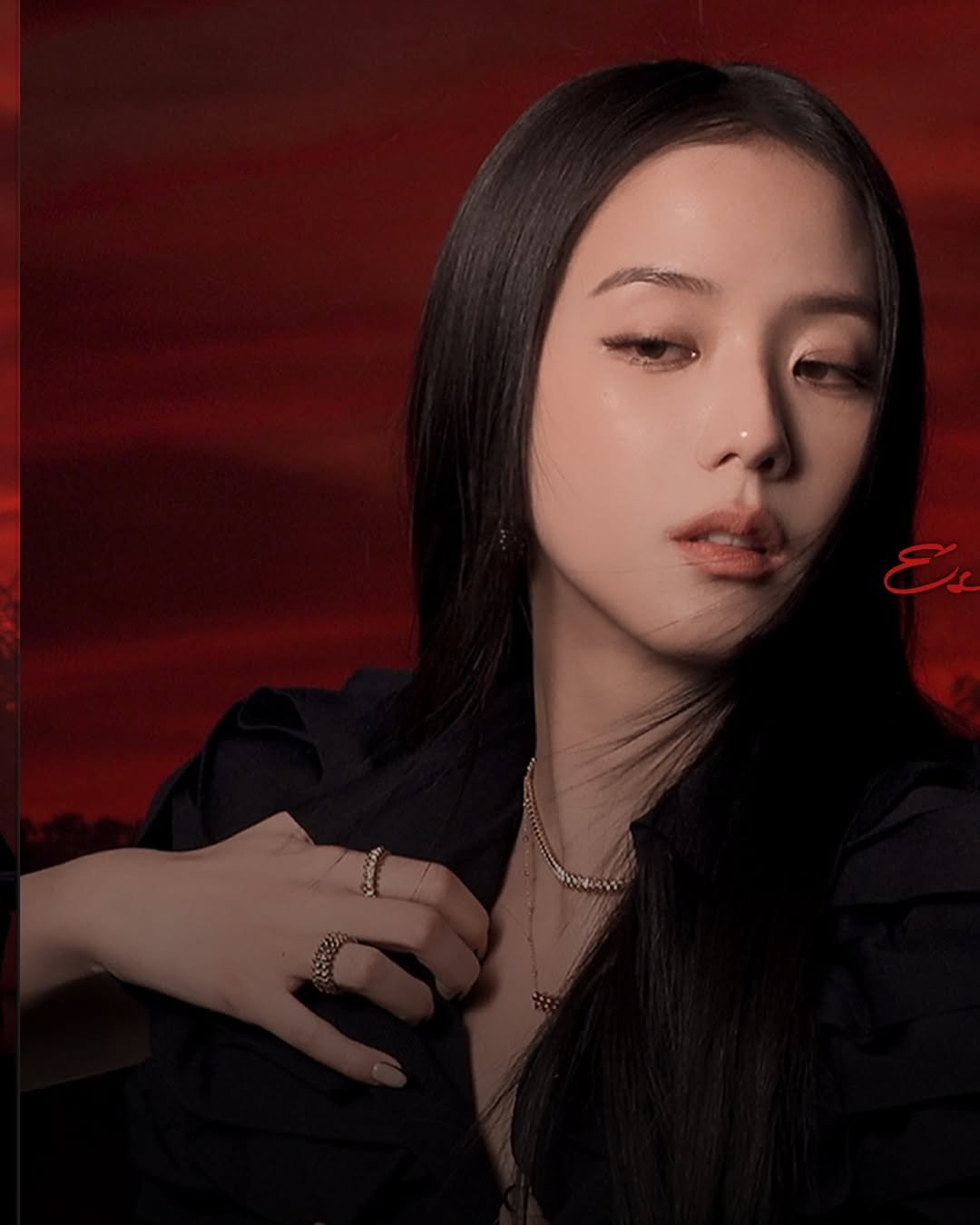 Photo shared by BLISSOO on April 09, 2026 tagging @cartier, @esquire.korea, and @sooyaaa__. May be an image of one or more people, hair and text.