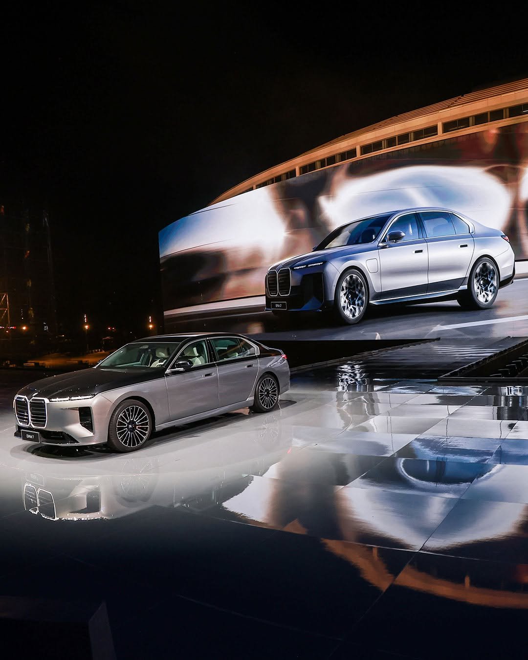 Photo by BMW on April 27, 2026. May be an image of sedan, wheel and text.