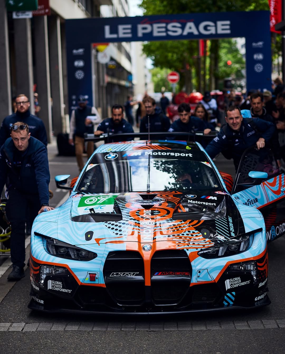 bmwmmotorsport 게시물 이미지: Our BMW M4 GT3 EVOs under the spotlight at Le...