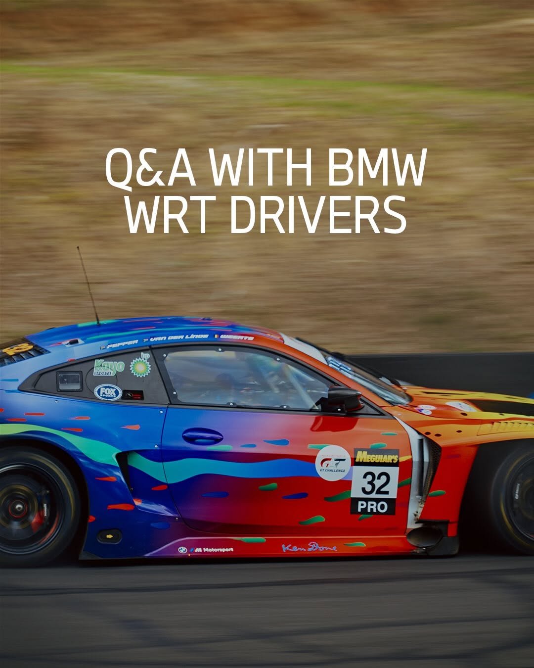 Photo shared by BMW Australia on February 14, 2026 tagging @bmwmmotorsport, and @follow_wrt. May be an image of racing vehicles, race car and text.