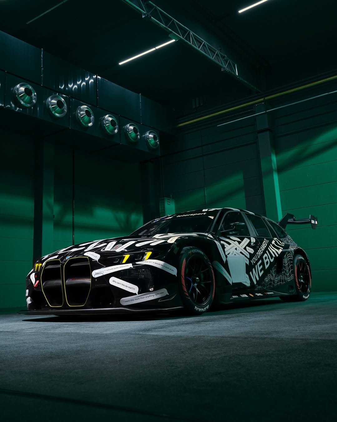 Photo shared by BMW M Motorsport 🏆 on March 16, 2026 tagging @bmwm. May be an image of race car, wheel and text.