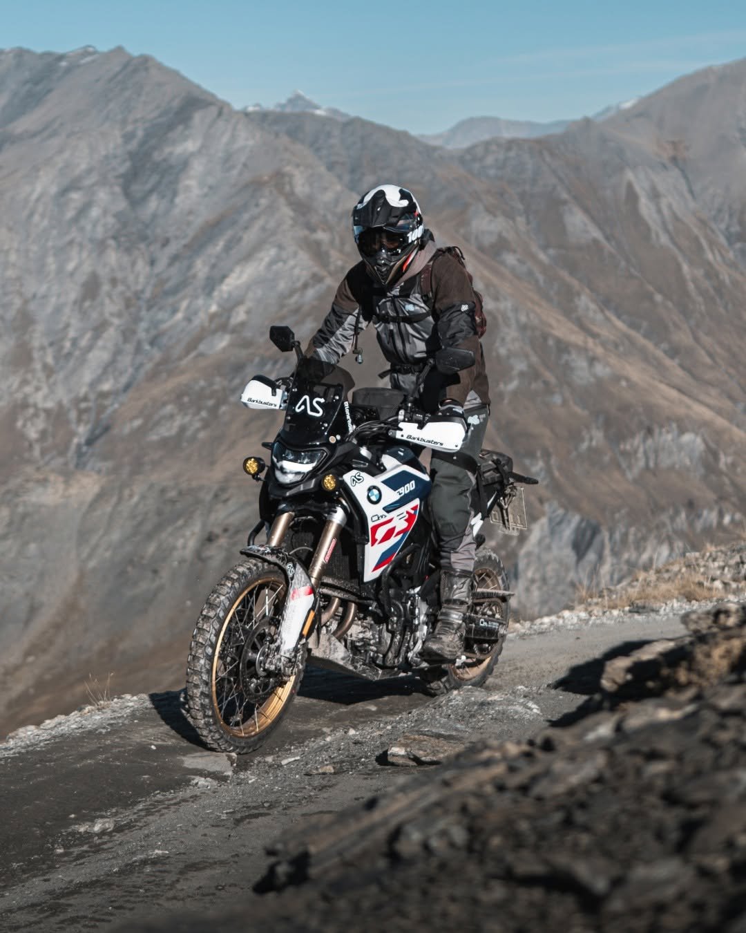 Photo by BMW Motorrad on February 20, 2026. May be an image of racing vehicles, motorcycle, dirt bike, helmet and text.