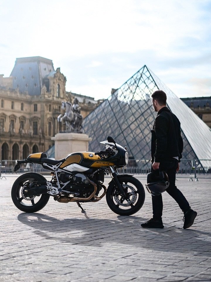 Photo by BMW Motorrad on February 16, 2026. May be an image of motorcycle, scooter and text.