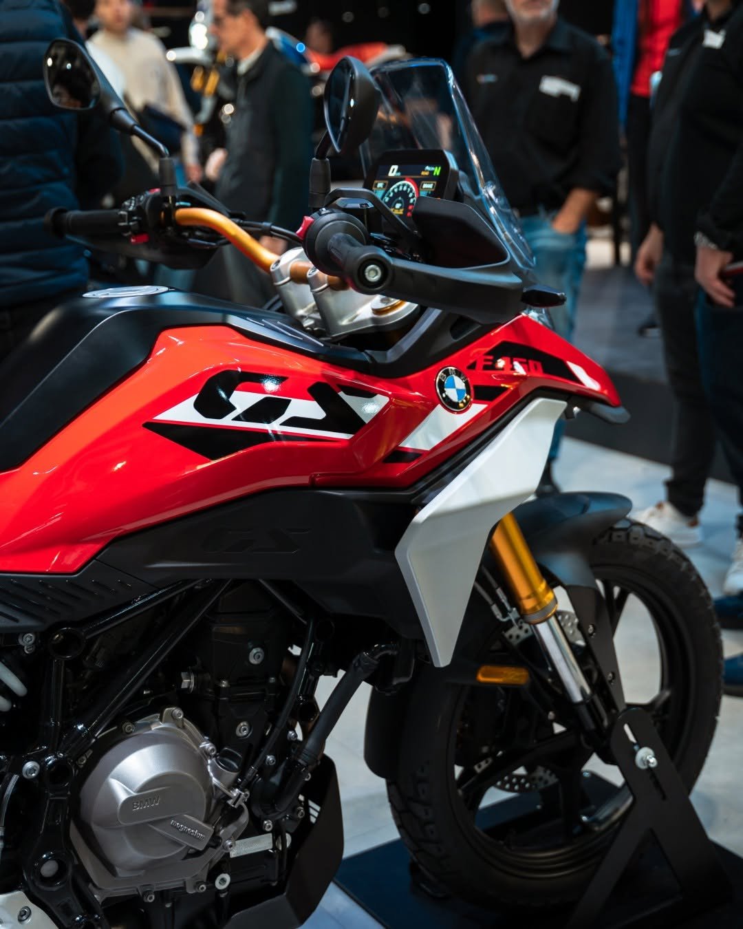 Photo by BMW Motorrad on November 04, 2025. May be an image of motorcycle, scooter and text.