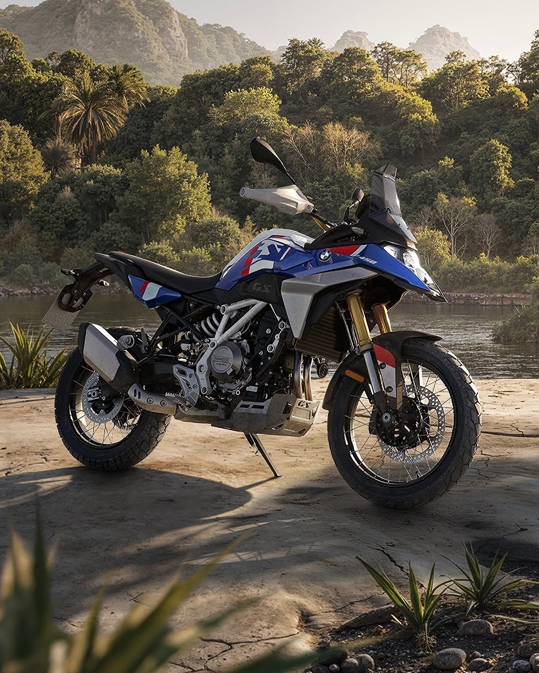 Photo by BMW Motorrad on November 04, 2025. May be an image of racing vehicles, motorcycle, dirt bike, helmet, scooter and text.