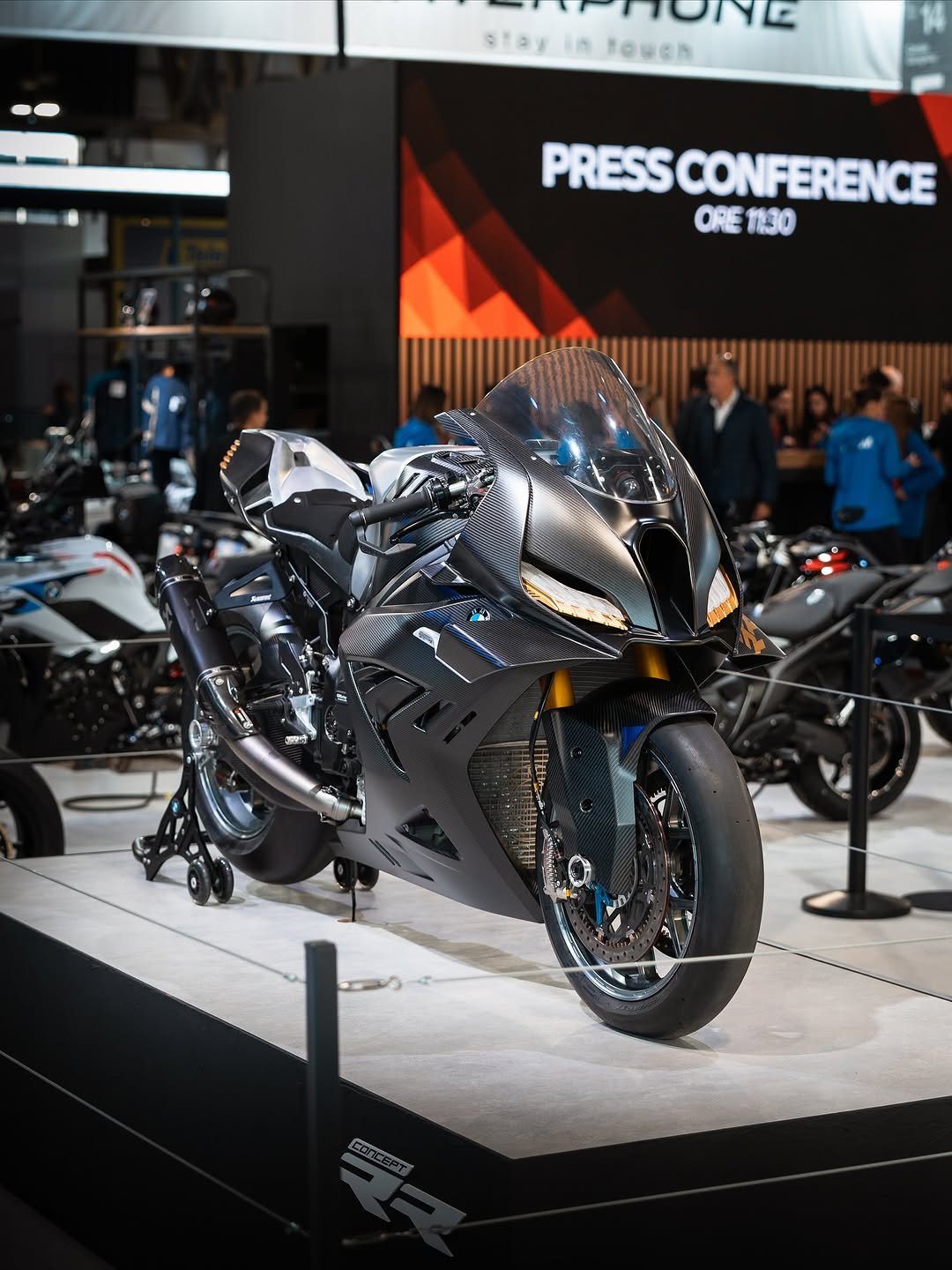 Photo by BMW Motorrad on November 05, 2025. May be an image of racing vehicles, motorcycle and text.