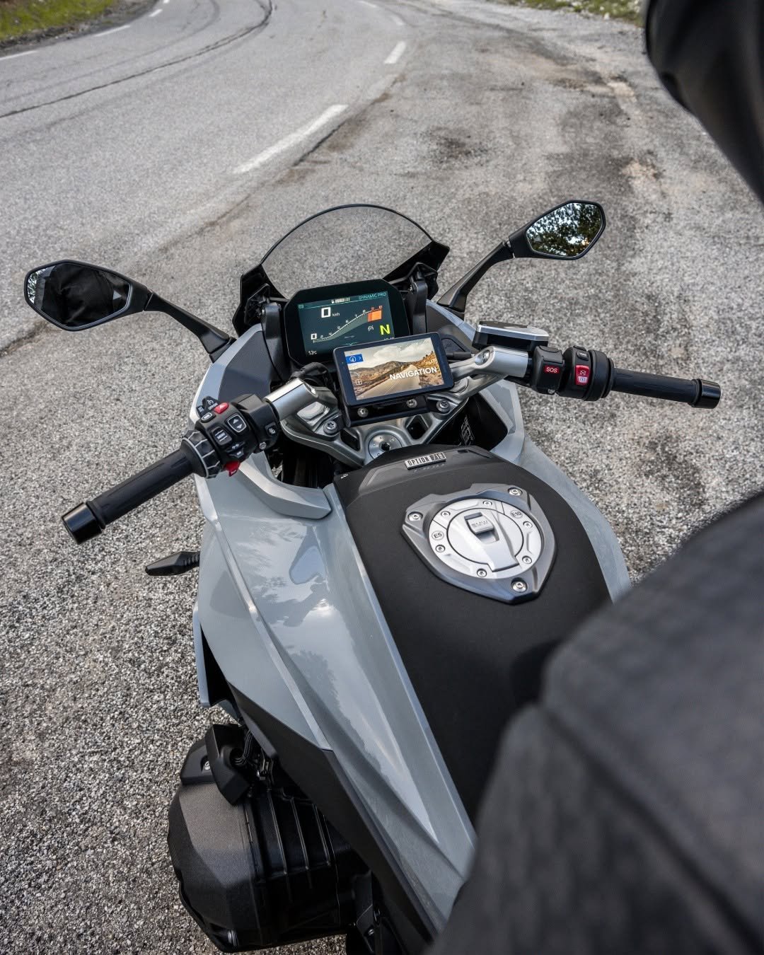 Photo by BMW Motorrad on February 17, 2026. May be an image of motorcycle, scooter and text.