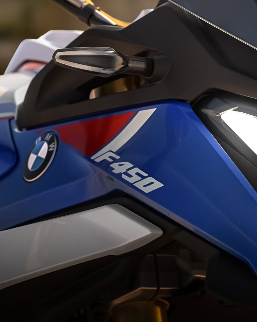 Photo by BMW Motorrad on November 03, 2025. May be an image of motorcycle, wheel and text that says 'F450 F450'.