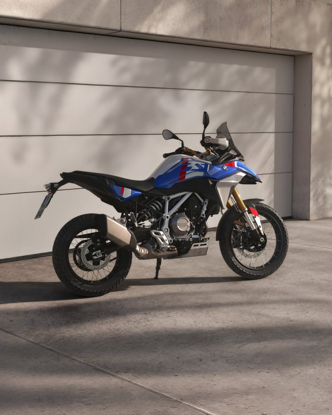 Photo by BMW Motorrad on November 06, 2025. May be an image of motorcycle, dirt bike, scooter and text.