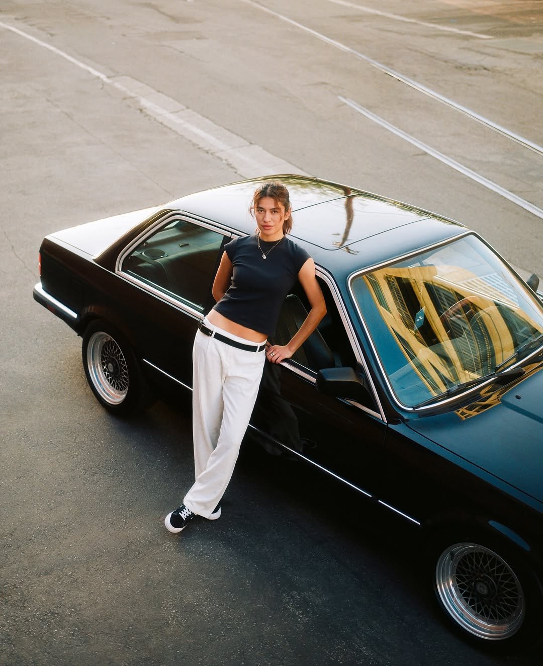 Photo shared by BMW USA on February 06, 2026 tagging @kkassem, @emmaalunna, and @6.tiff. May be an image of car, portable cassette player, wheel and text.