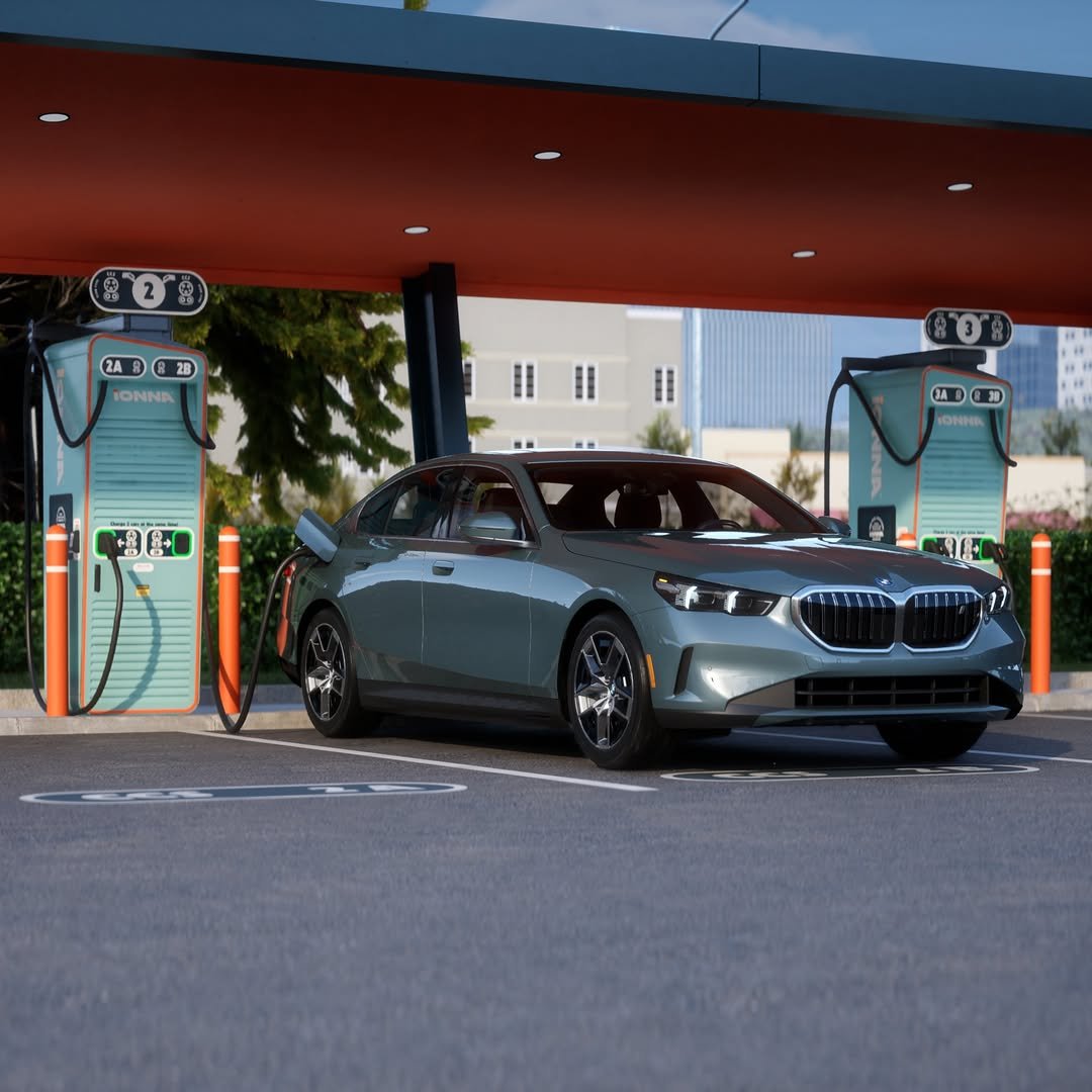 Photo by BMW USA on February 05, 2026. May be an image of ‎wheel, sedan and ‎text that says '‎2 28 ONNA JADGE IOHNG ر‎'‎‎.