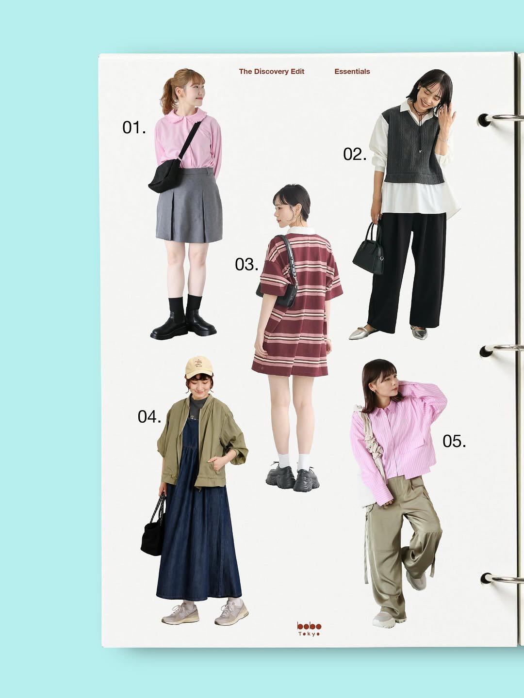 bobo_tokyo 게시물 이미지: Ten pieces, one mood: easy basics with just...