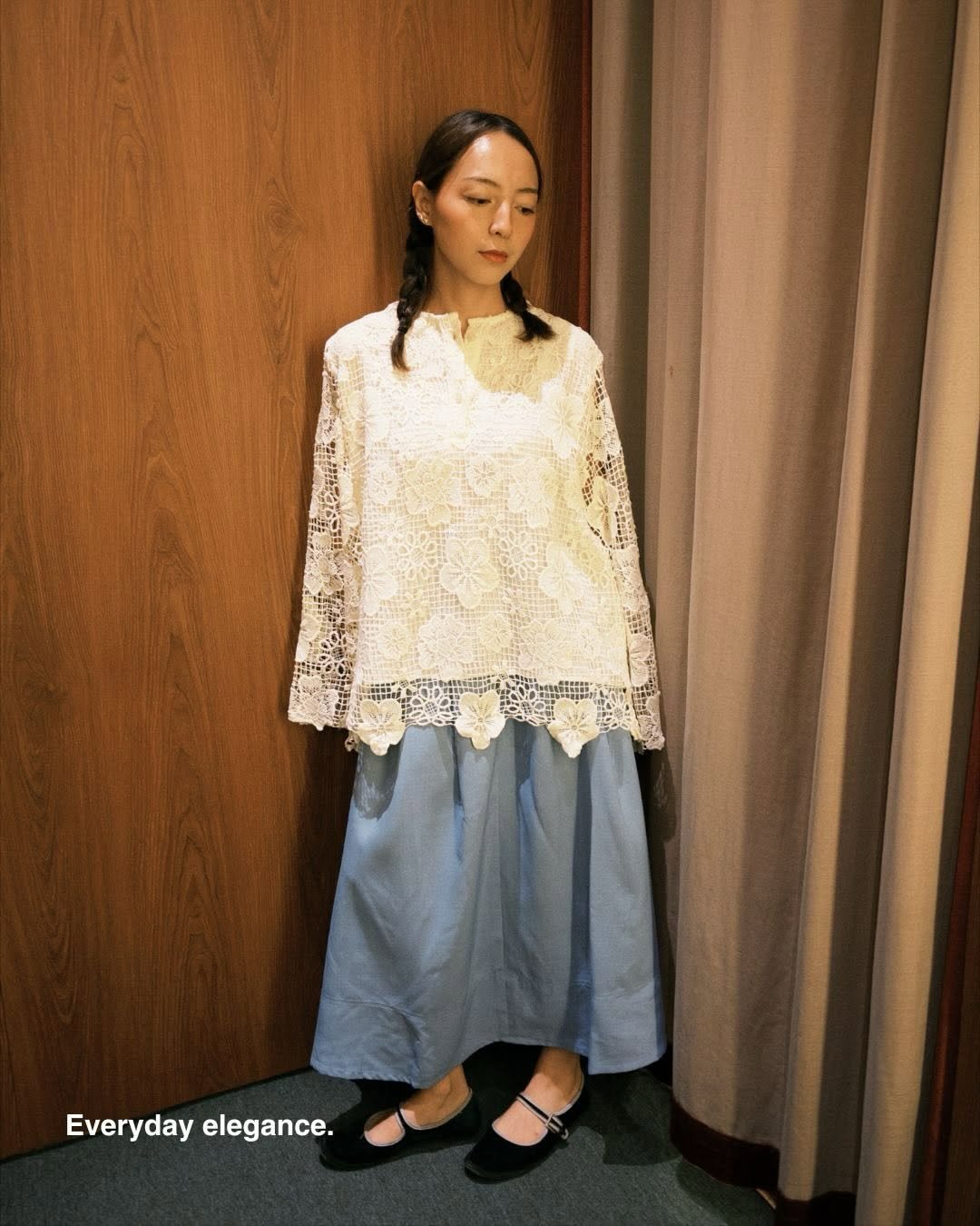 bobo_tokyo 게시물 이미지: Lace doesn’t have to feel fussy. This one’s...