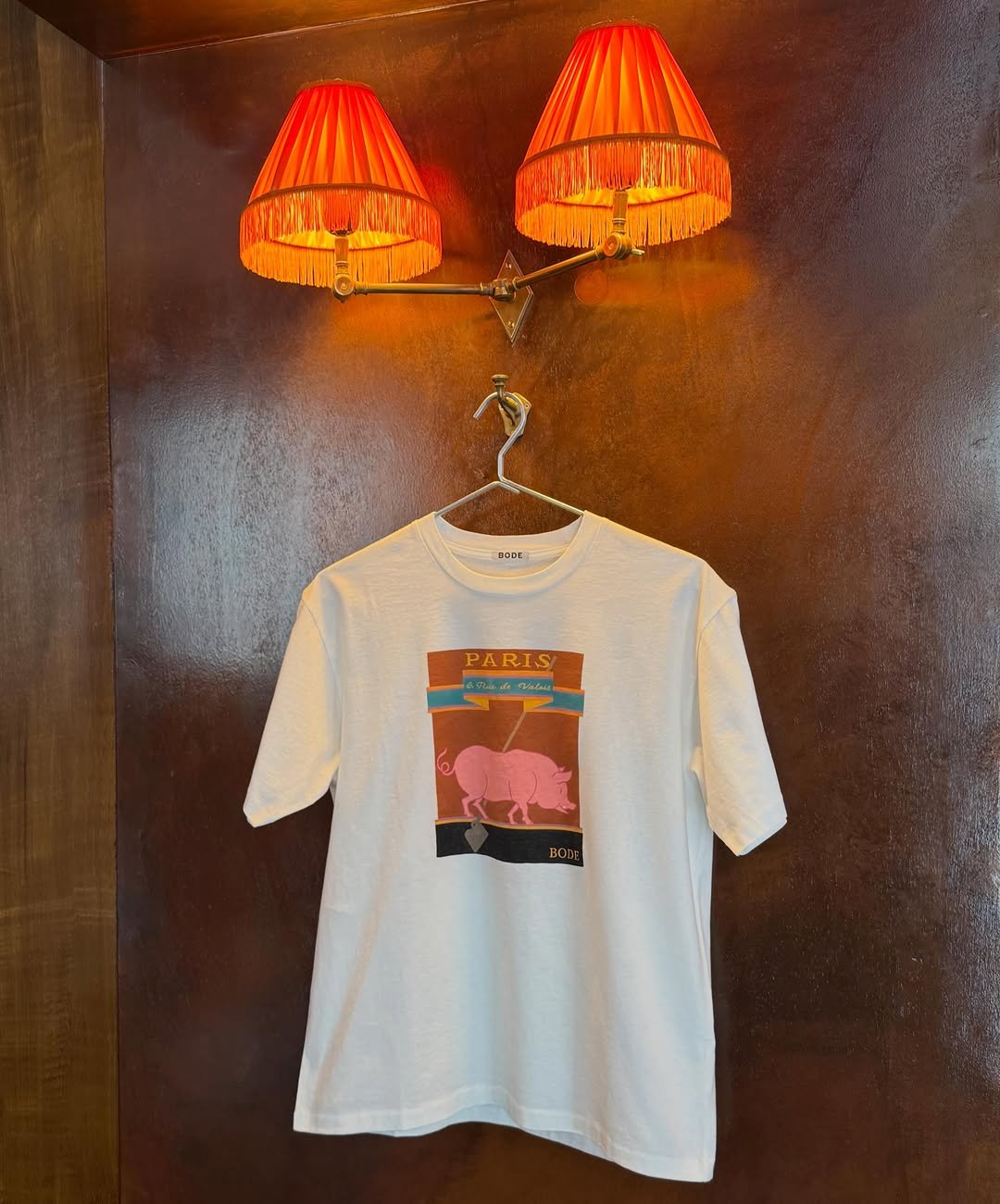 bode 게시물 이미지: Our Paris Bookplate Tee, exclusive to the...