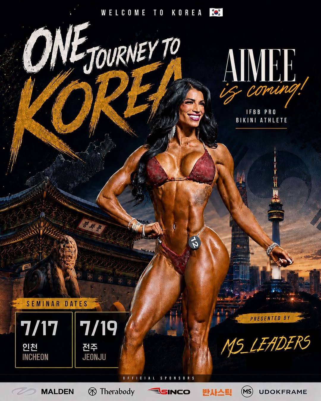 bodycare_core 게시물 이미지: . #에이미 #한국세미나 #IFBB #BIKINI #FITMODEL

🔥 AIMEE...