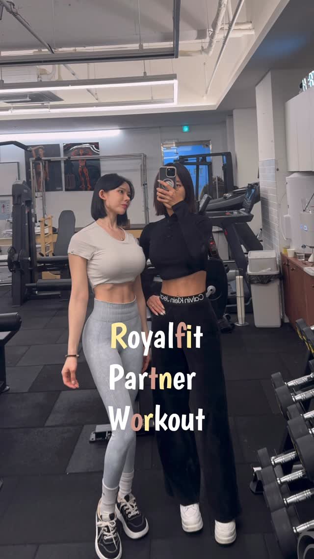 bodynmove_somi 게시물 이미지: 파트너운동은 언제나 즐거워❤️
명품 몸매를 만들어 드리는 로얄핏에서 
여름준비 같이...
