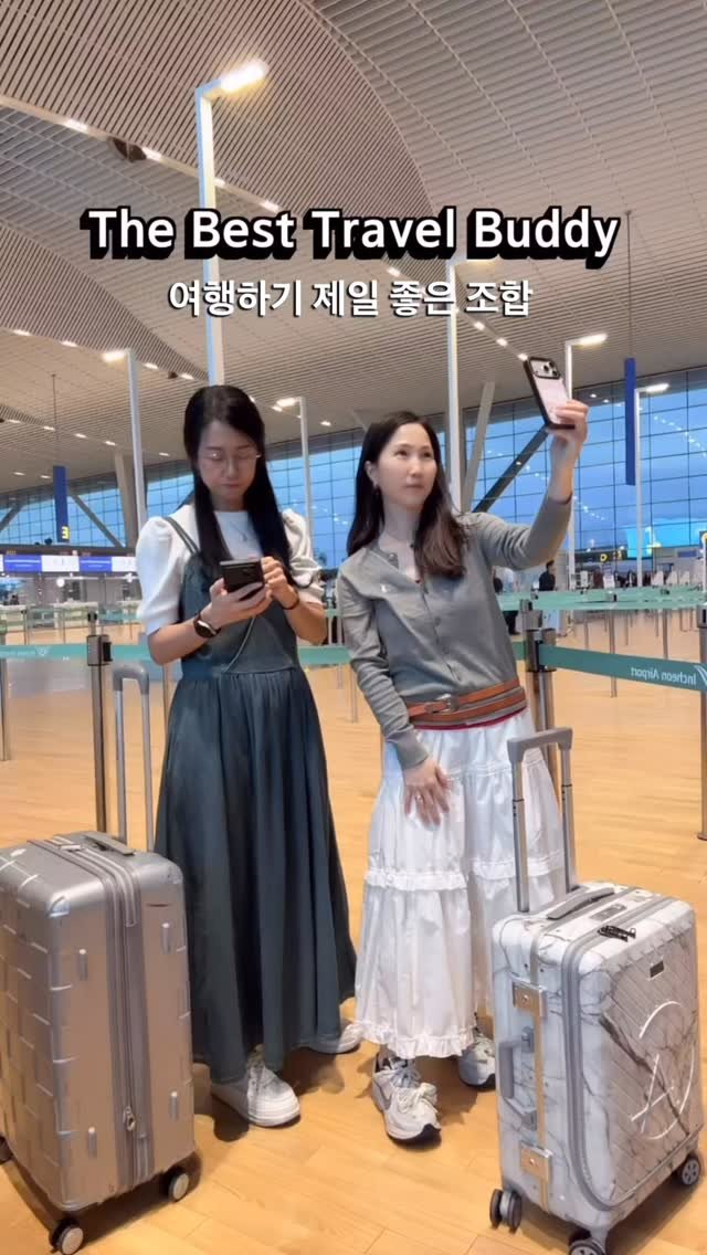 bomiya98 게시물 이미지: The Best Travel Buddy
여행하기 제일 좋은 조합🤭

실은 저는...