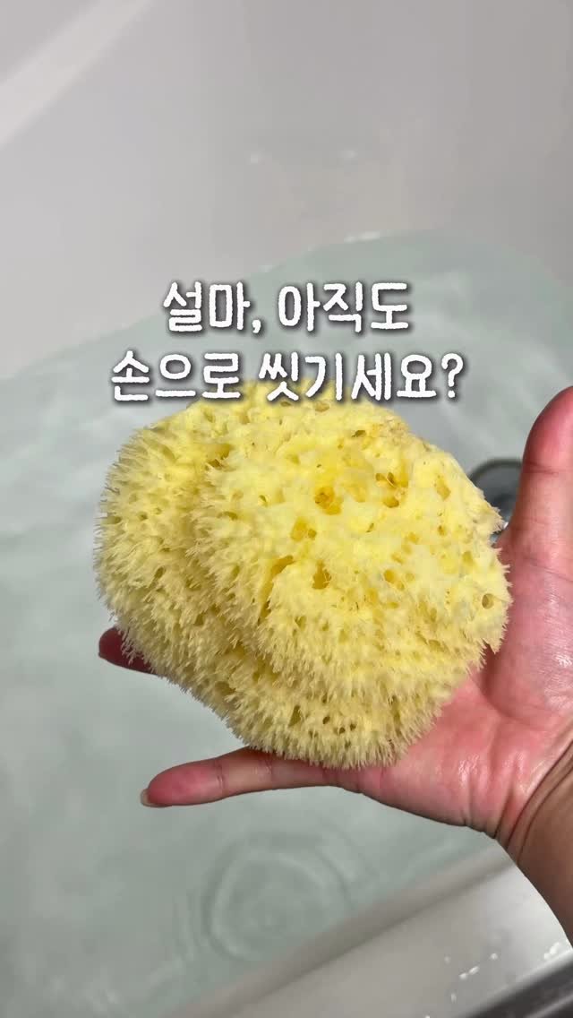 bomjubu_sarlim 게시물 이미지: 아토피 아기 키우는 엄마들 사이에서 난리난
지중해에서 온 그리스산 천연해면 목욕...