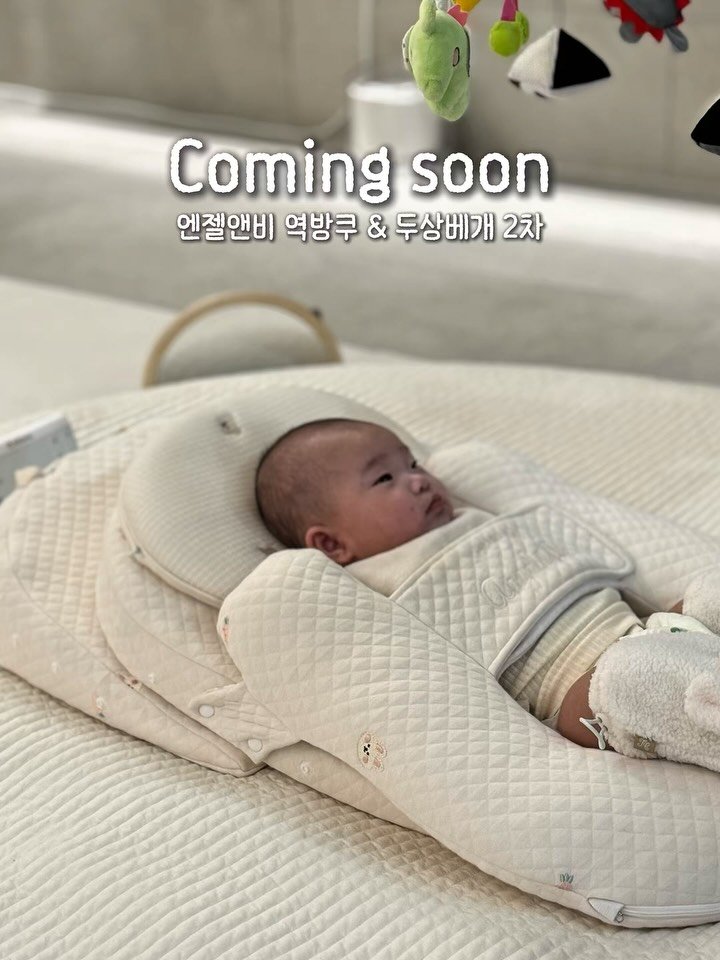 bomjubu_sarlim 게시물 이미지: 품절대란 엔젤앤비 역방쿠 2차가 두상베개와 함께 옵니다✨
말띠맘들을 위한 말자수도...