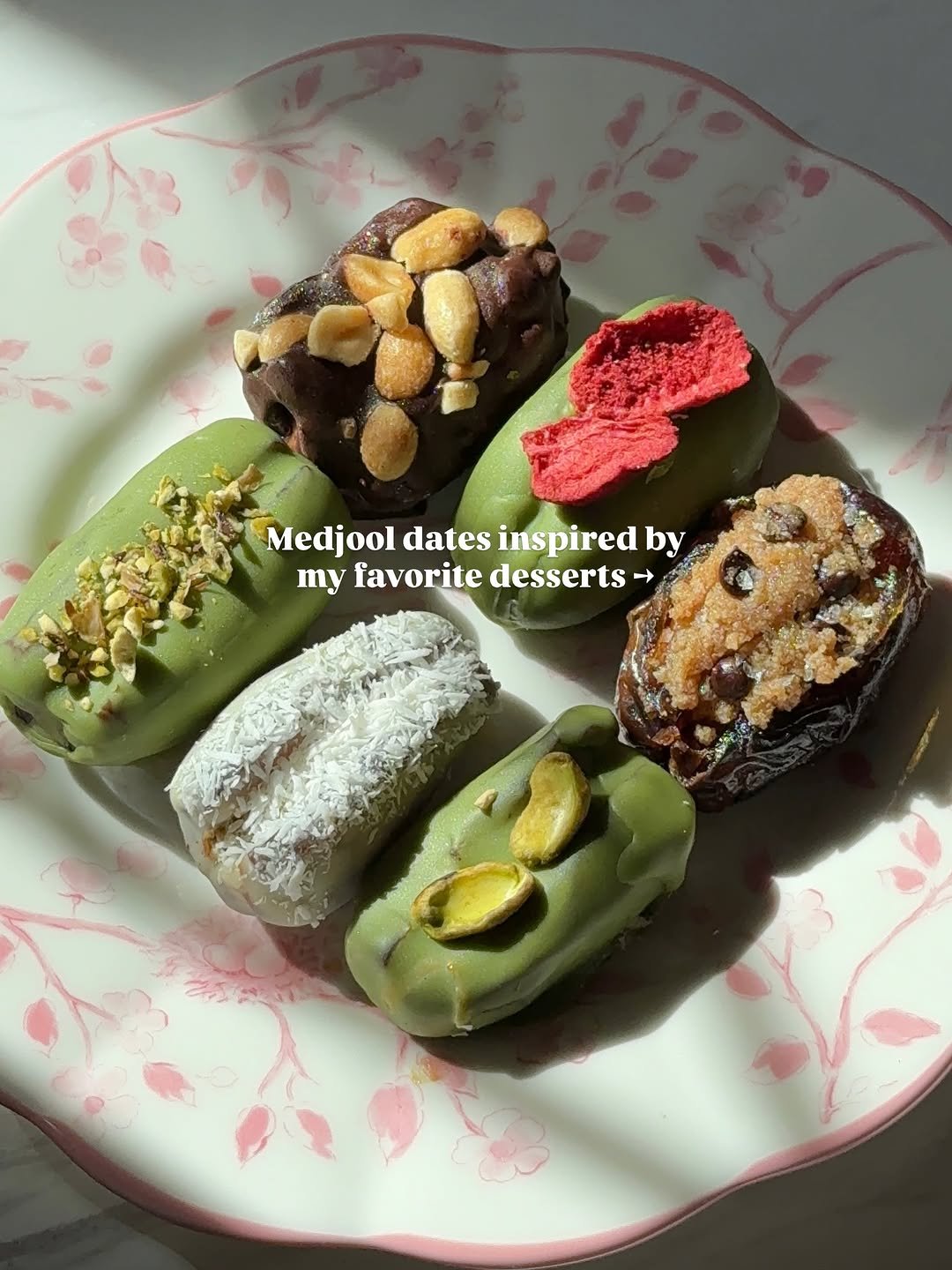 booboosbakeryy 게시물 이미지: Stuffed dates inspired by my favorite desserts...