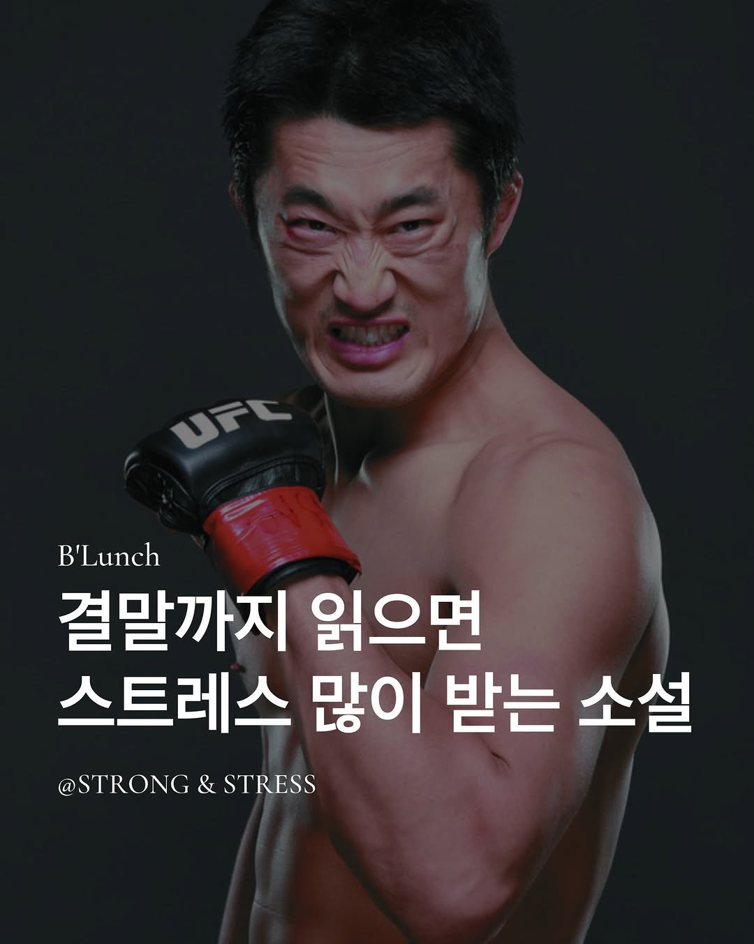 Photo by 책식밥상 | 전세계의 책을 내 배 속에📚🍽️ on February 08, 2026. May be an image of text that says 'UFE B'Lunch 결말까지 읽으면 스트레스 많이 받는 소설 @STRONG @STRONG&STRESS & STRESS'.