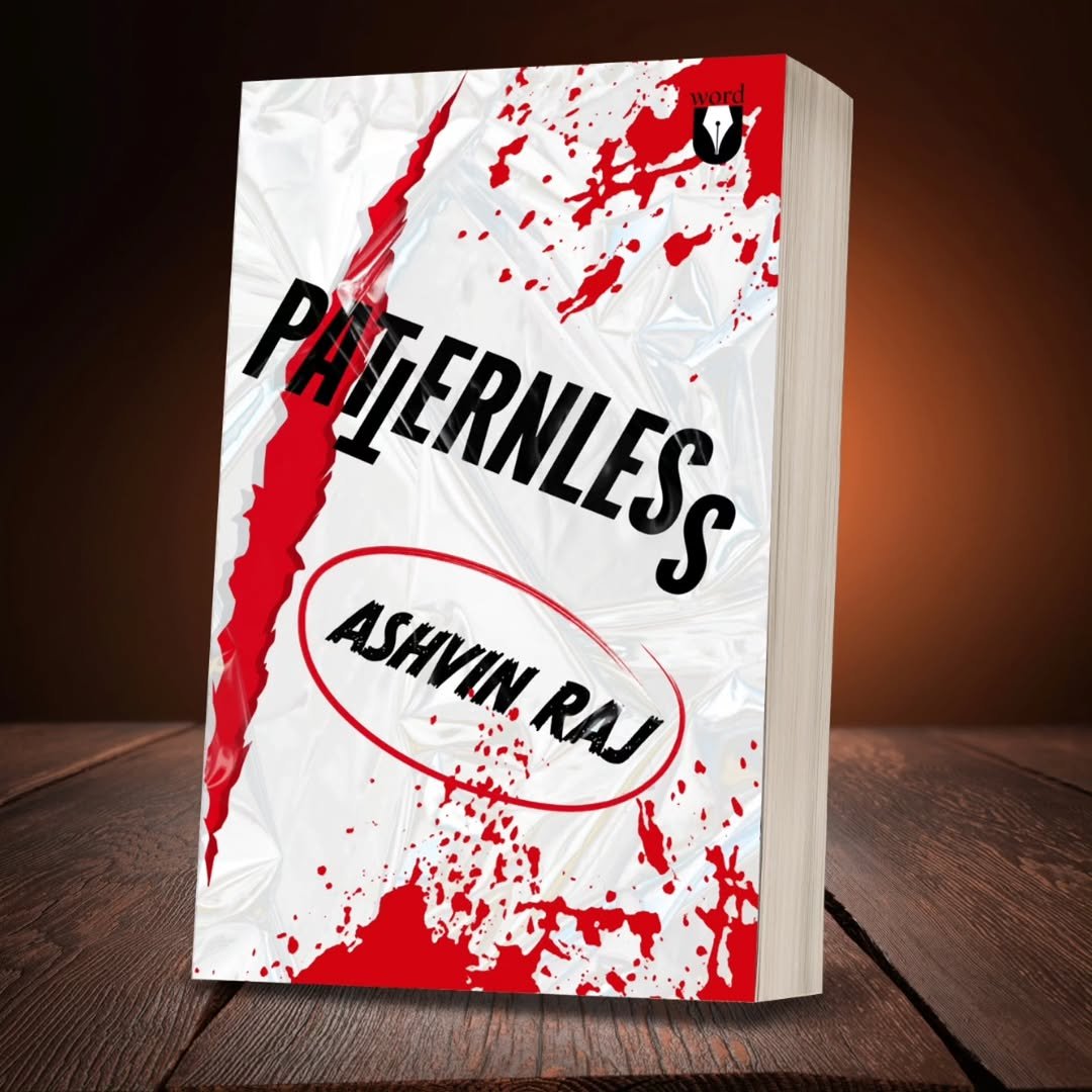 Photo shared by Booksthakam on October 30, 2025 tagging @authorashvinraj, and @wordu.in. May be an image of poster, book and text that says 'PATERNLESS ASHVIN. RAJ'.