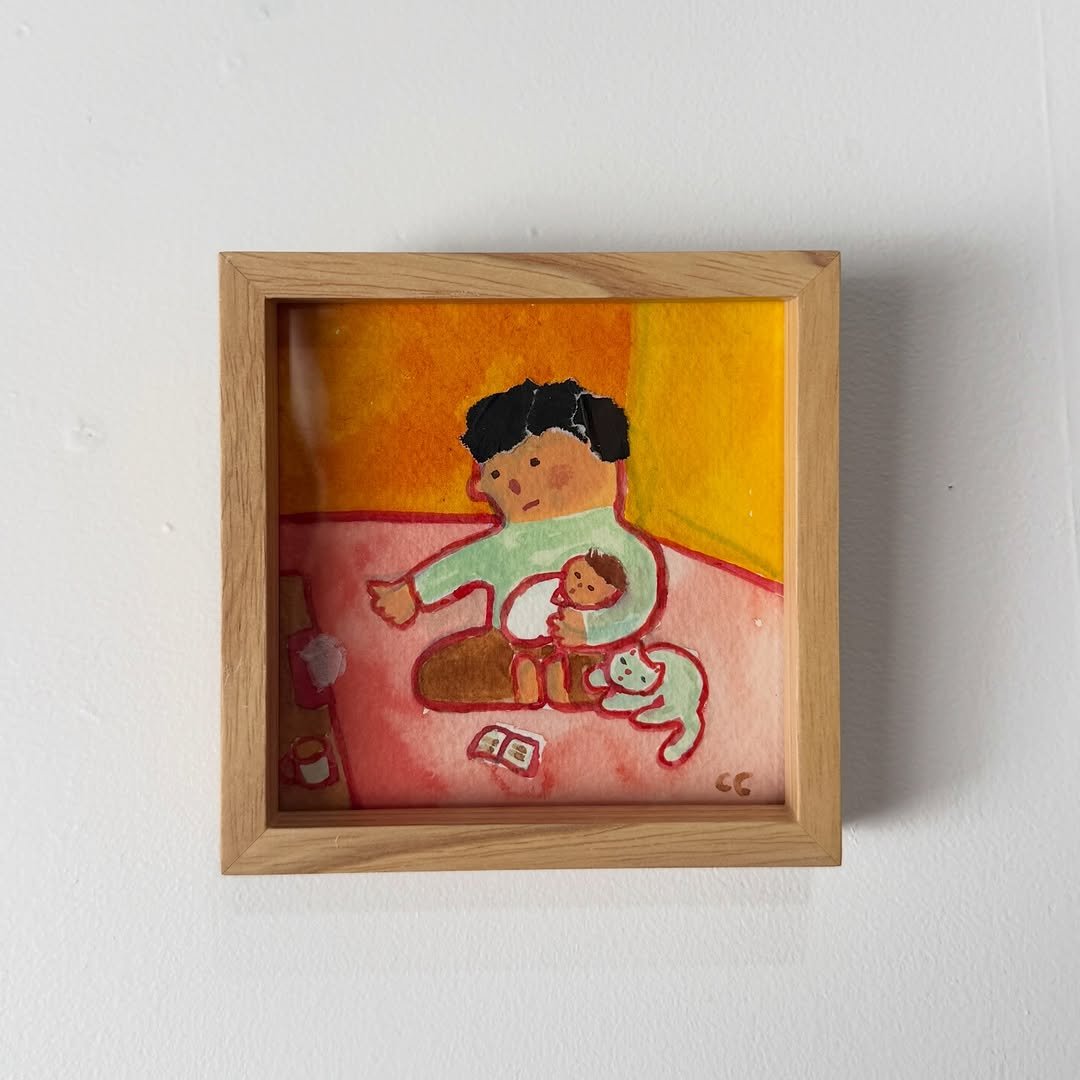boraleekil 게시물 이미지: My very first acquisition from the gallery 🎨 ...