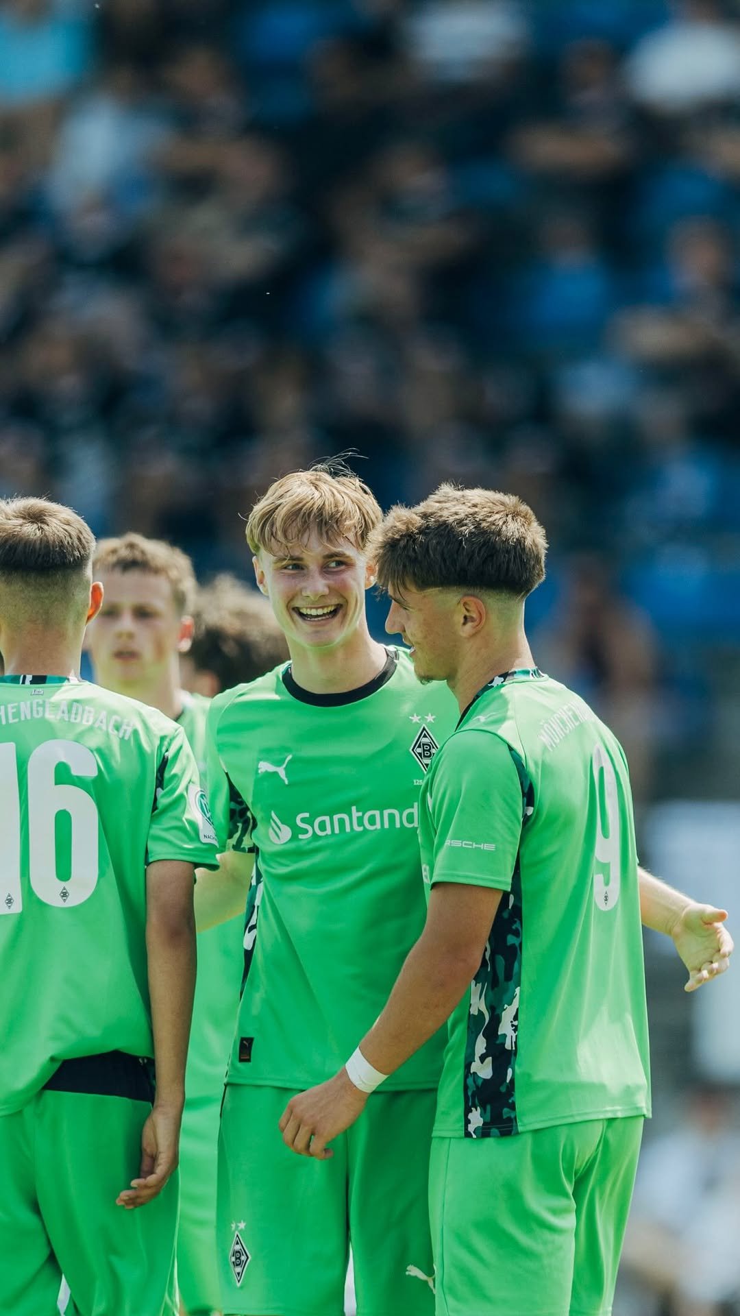 borussia 게시물 이미지: 5️⃣ Tore im Pokalfinale 🏆

#U17 feiert...