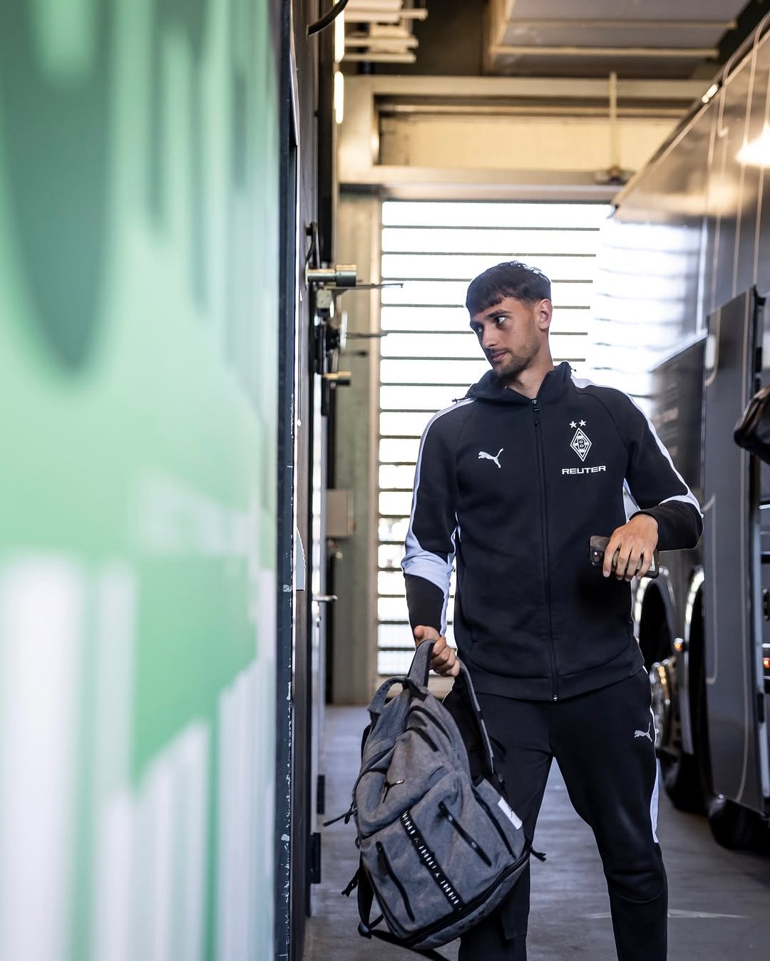 Photo shared by Borussia Mönchengladbach | Bundesliga on April 25, 2026 tagging @fabio.chr_. May be an image of football, sportswear, stadium and text.