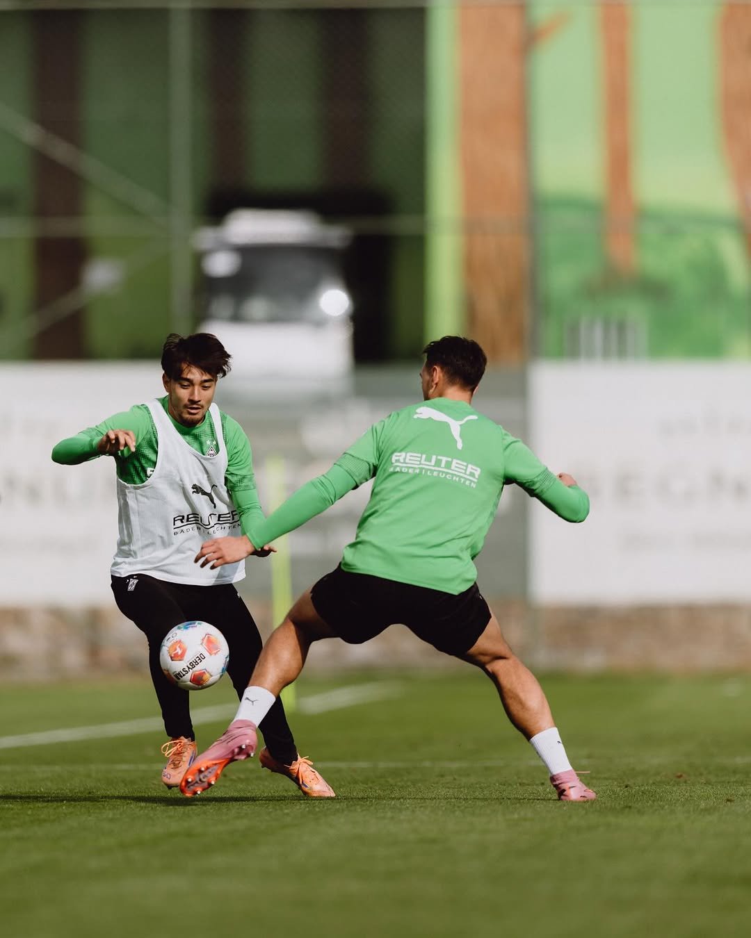 Photo by Borussia Mönchengladbach | Bundesliga on January 05, 2026. May be an image of football, soccer, ball, stadium and text.