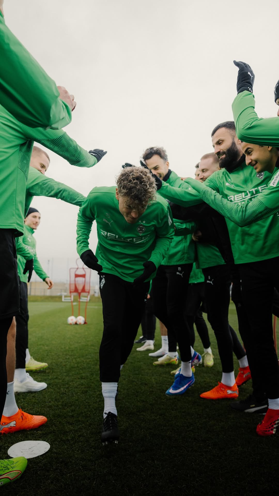 borussia 게시물 이미지: Endlich wieder bei den Jungs 😌

#dieFohlen