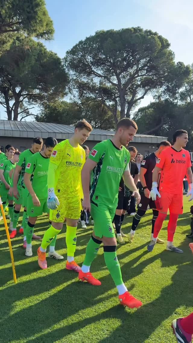 borussia 게시물 이미지: Erstes Spiel 2026! ⚫️⚪️🟢

#dieFohlen #H96BMG