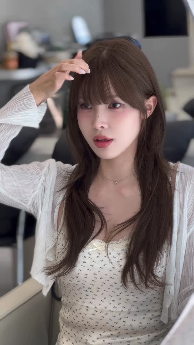 boutique_hyeseon__ 게시물 이미지: 사랑스러움 가득 담은 ღ

헤이즐브라운의 부드러운 색감과 
더베럴 허쉬레이어드펌의...