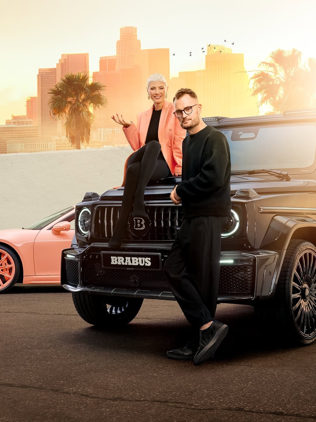 Photo shared by BRABUS on December 17, 2025 tagging @constantin_brabus, @brabus, and @mili.brabus. May be an image of ‎car, jeep, wheel, road and ‎text that says '‎EEEEE לשיר BRABUS‎'‎‎.