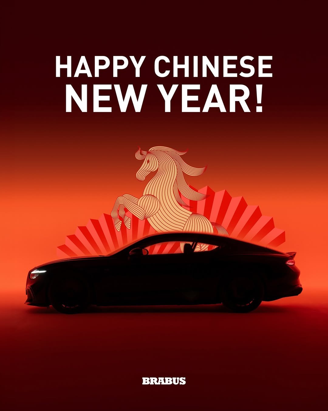Photo shared by BRABUS on February 16, 2026 tagging @constantin_brabus, and @mili.brabus. May be an image of text that says 'HAPPY CHINESE NEW YEAR! CGE আাাল BRABUS'.