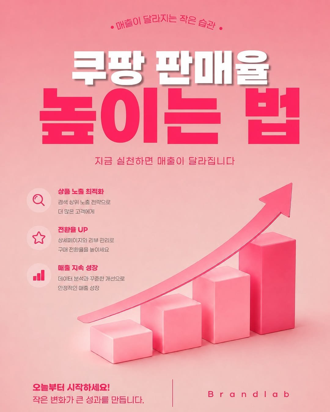 brandlab__official 게시물 이미지: 🚀 쿠팡은 ‘상품 퀄리티’만 좋다고
판매되는 구조가 아닙니다!

소비자 대부분은...