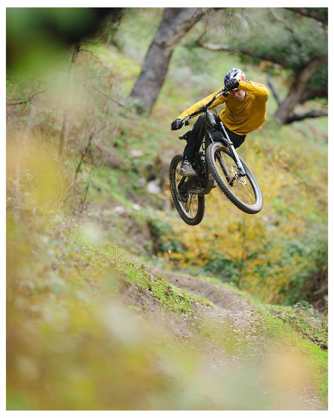 Photo shared by Brandon Semenuk on November 18, 2025 tagging @tld_bike. May be an image of text.